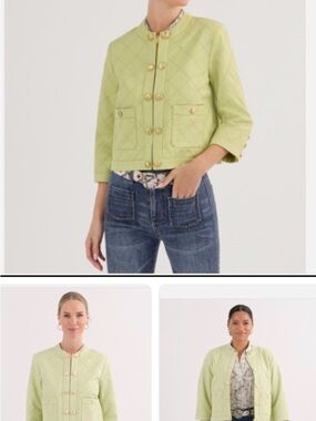 Cabi Tea Cake Topper Jacket (Style #6679) from their Spring 2025 collection